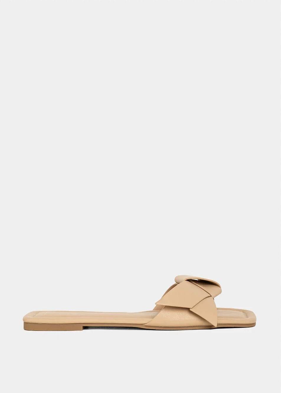 NEW SHU SHOP women's diana slide in taupe